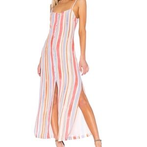 THE SANDY DRESS IN SUNSET STRIPE L'Academie